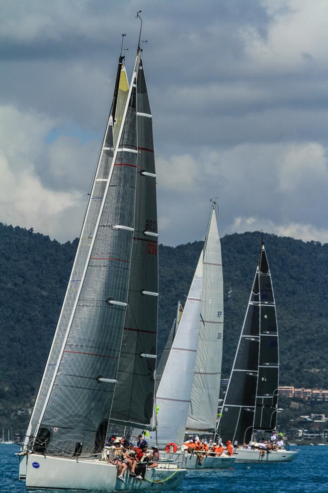 Airlie Beach Race  Week 2013, race day 3 start for IRC Racing Local Hero skippered by Jim Thomas - Abell Point Marina Airlie Beach Race Week 2013 © Shirley Wodson